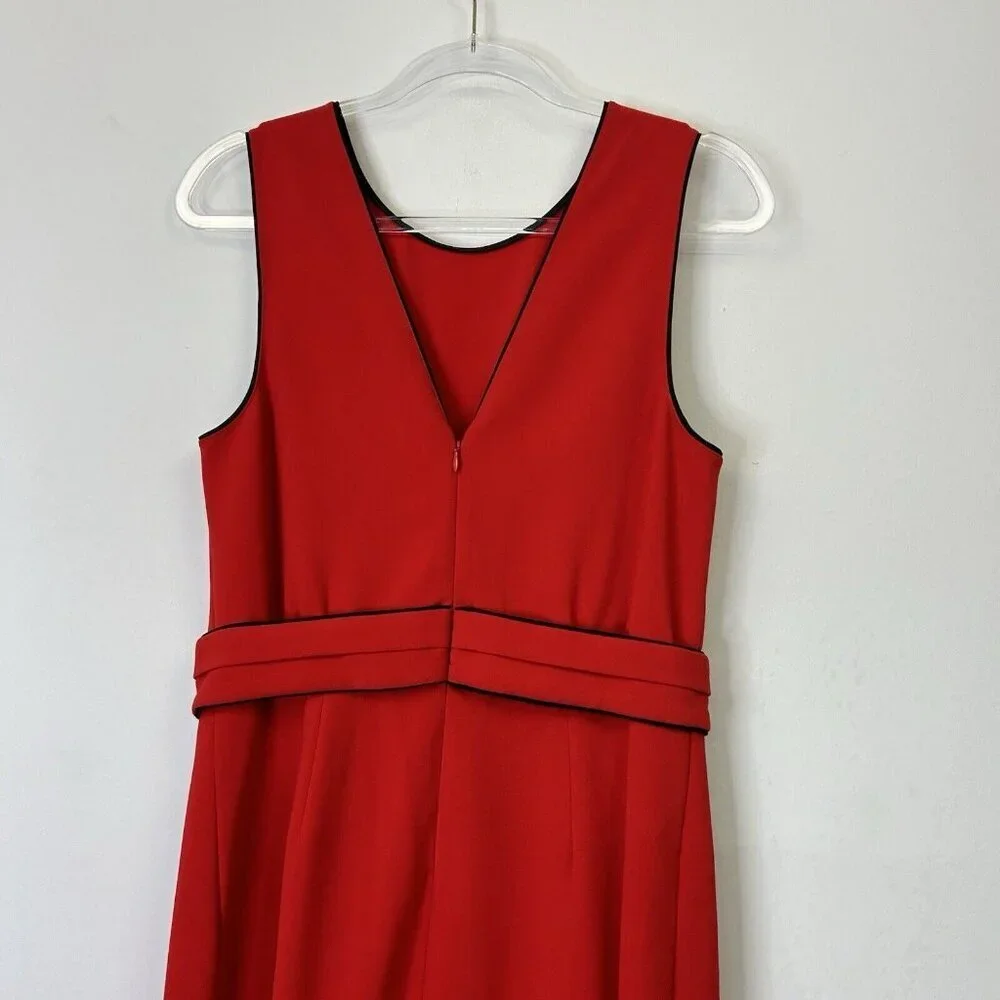 NEW Sachin‎ and Babi Merle Red Dress Womens Size 10 Sleeveless Bow